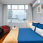 Omar do Rio: Studio Completo a apenas 250m da Praia de Ipanema e 200m do Metrô Nossa Sra da Paz, c/ Internet 250mbps e Smart TV (VP 463/708)